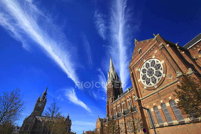 La France. Armentieres. Vue de Beffroi — Photo de stock