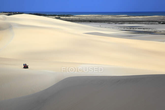 Brasil, Ceara. Tatajuba.Duna Encantada (Enchanted Dune) — Stock Photo