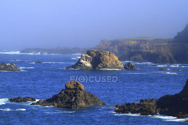 Usa, North California,. South from Fort Bragg — Stock Photo