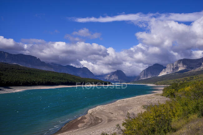 USA, Montana, Glacier National Park, Sherburne Lake — Stock Photo