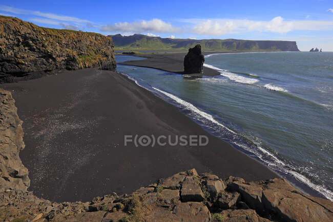 Islanda, Sudurland.Dyrholaey vista — Foto stock