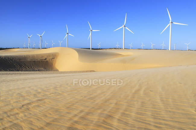 Brasil, Ceara, icaraizinho de amontada. Dunas Cumbuco. y milésimas. - foto de stock