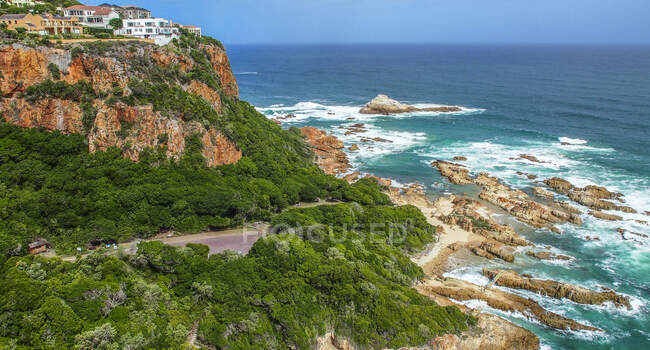 Sudafrica, Provincia del Capo Occidentale, Garden Route, Knysna belvedere dell'Oceano Indiano — Foto stock