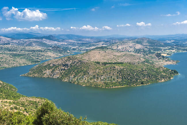 Turchia, provincia di Izmir, Pergamon, Valle del lago di Diga (fiume Kelios)) — Foto stock