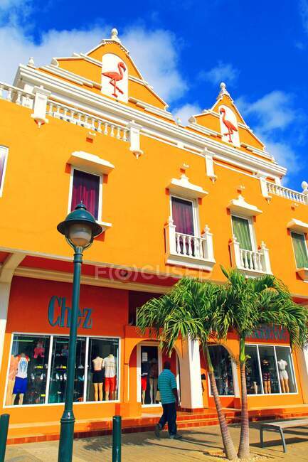 Antilhas Holandesas. Bonaire. Kralendijk. — Fotografia de Stock