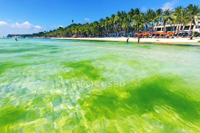 Filipinas, Isla Boracay. Playa Blanca. - foto de stock