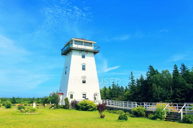 Canada, Île-du-Prince-Édouard. Phare de Baywatch — Photo de stock