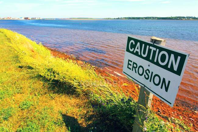 Canada, Prince Edward Island. Cliff. — Stock Photo