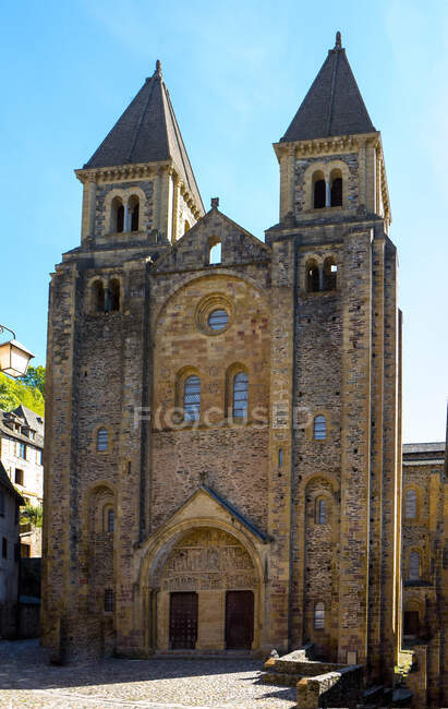 Sainte-Foy-de-Conques Abbey — Stock Photo