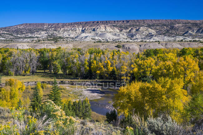USA, Wyoming desert lanscape — Stock Photo