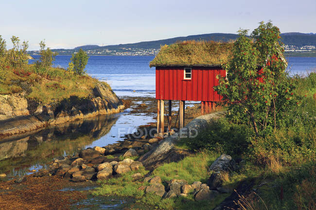 Europa, Norwegen, Nordland, Bodo.Saltstraumen — Stockfoto