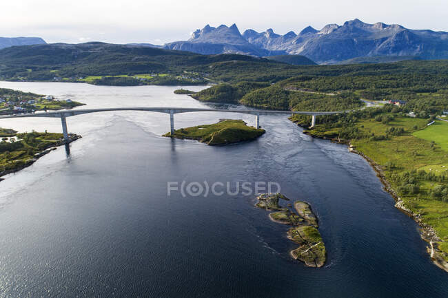 Europa, Noruega, Nordland, Bodo.Saltstraumen - foto de stock