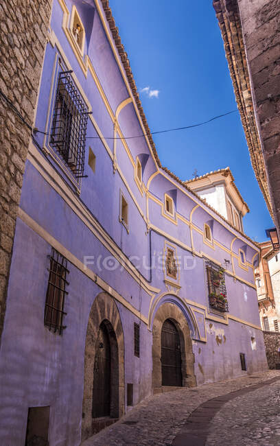 Spanien, Autonome Gemeinschaft Aragon, Provinz Teruel, Albarracin vilage (Schönstes Dorf Spaniens), Casa Arzuriaga (17. Jahrhundert)) — Stockfoto