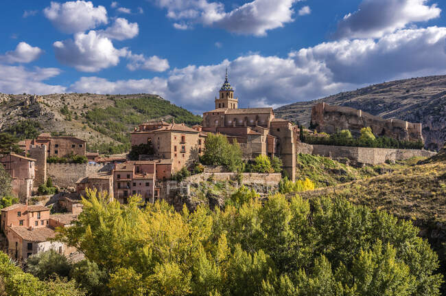Spain, autonomous community of Aragon, Province of Teruel, Albarracin vilage — Stock Photo