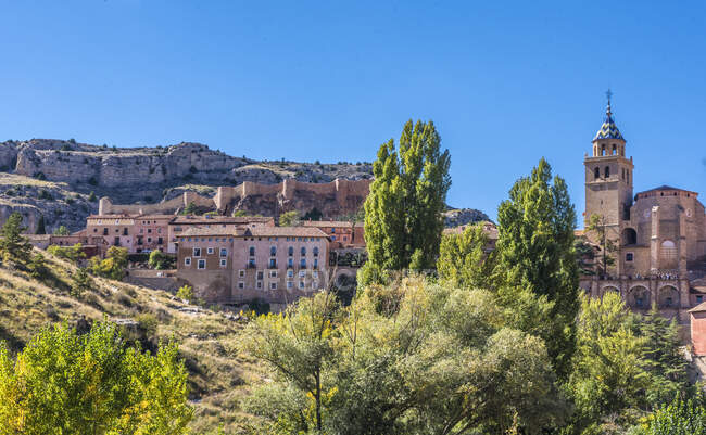 Espanha, comunidade autónoma de Aragão, Província de Teruel, Albarracin vilage — Fotografia de Stock