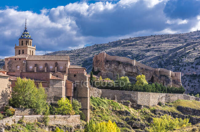 Spain, autonomous community of Aragon, Province of Teruel, Albarracin vilage — Stock Photo