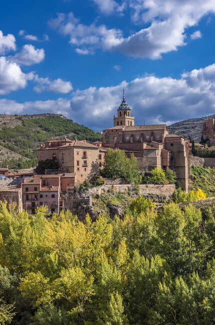 España, Comunidad Autónoma de Aragón, Provincia de Teruel, Albarracín - foto de stock
