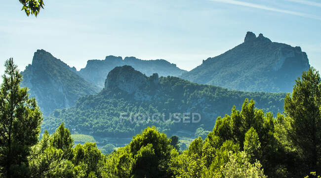 França, Provence, Vaucluse, Dentelles de Montmirail — Fotografia de Stock