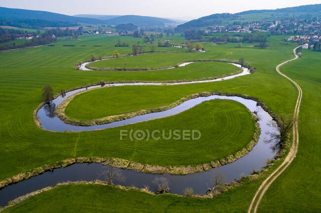 Europa, Alemanha, Baviara, Jgendorf, rio Vils — Fotografia de Stock