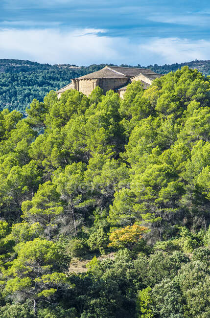 Испания, Арагон, провинция Уэска, церковь — стоковое фото
