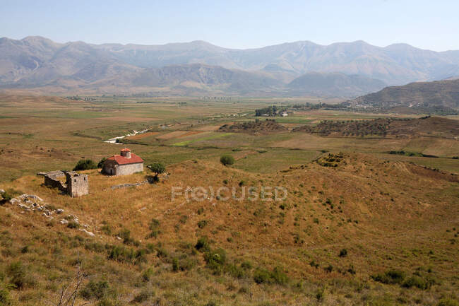 Albania, Saranda mountains view — Stock Photo