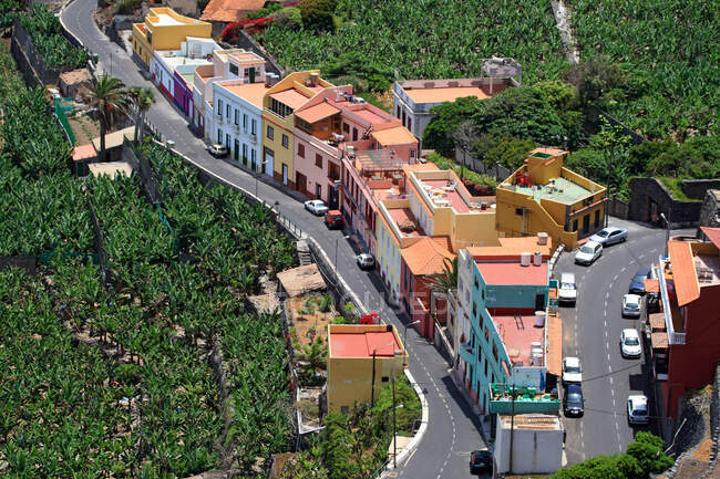 Spain, canary islands, Gomera, Hermigua — Stock Photo