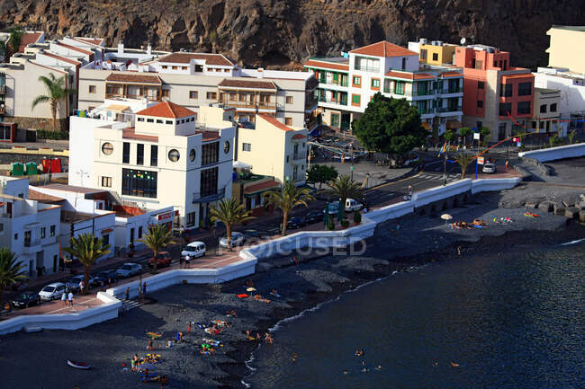 Spagna, Isole Canarie, Gomera, Playa Santiago — Foto stock