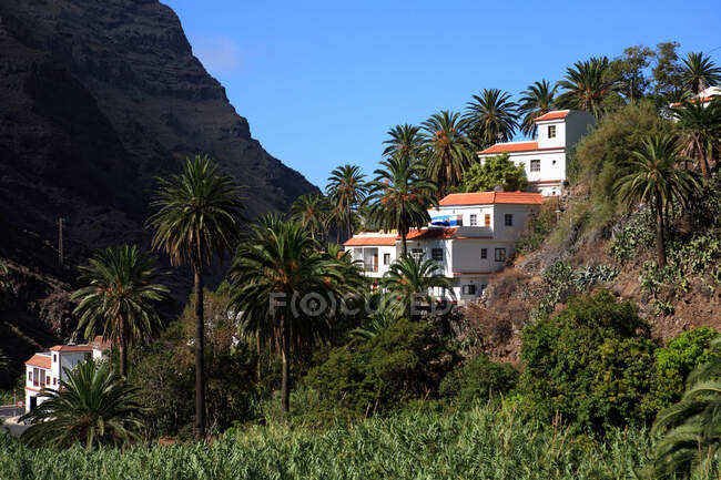 Spain, canary islands, Gomera, Valle Gran rey — Stock Photo