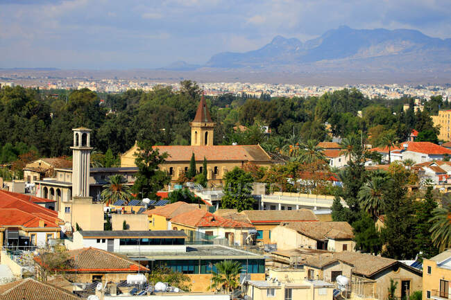 Chypre, Nicosie, vue générale — Photo de stock