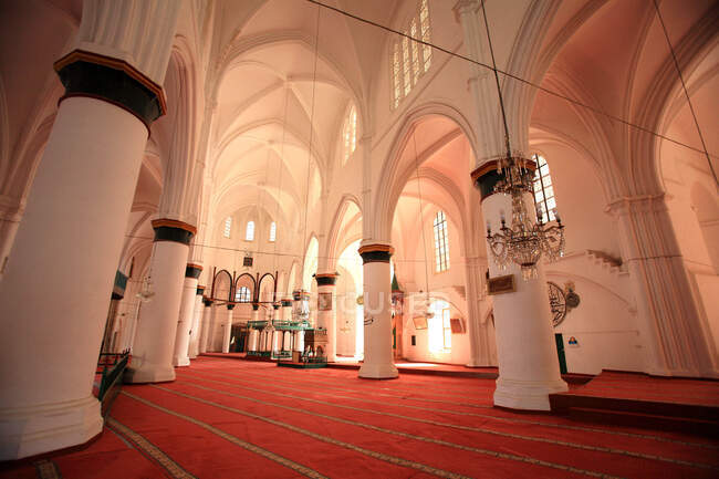 Cipro, Nicosia, all'interno della moschea di Selim — Foto stock