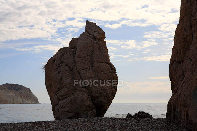 Cipro, Petra tou Romiou, la roccia di Afrodite — Foto stock