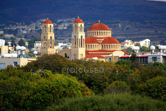 Chipre, Paphos, Iglesia de Agioi Anargyroi - foto de stock