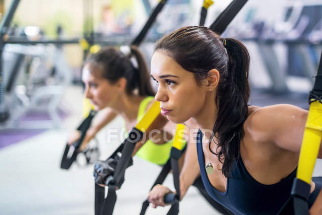 Fitness correas de suspensión trx - foto de stock