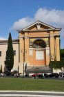 San Lorenzo in Palatio ad Sancta Sanctorum on Piazza di Porta San Giovanni after St. John Basilica in Rome, Italy — стокове фото