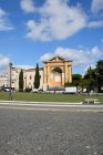 San Lorenzo in Palatio ad Sancta Sanctorum in Piazza di Porta San Giovanni accanto alla Basilica di San Giovanni nella città di Roma — Foto stock