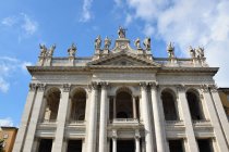 Basilica di San Giovanni in Laterano - Basilica of Saint John Lateran - in the city of Rome, Italy — стокове фото