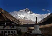 Tibete ali namtso é pico — Fotografia de Stock
