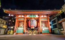 Blick auf den asakusa kannon Tempel in Tokio, Japan — Stockfoto