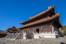 Antica architettura cinese nelle tombe orientali Qing, Zunhua, Hebei, Cina — Foto stock