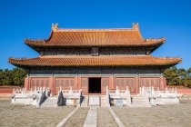 Arquitetura antiga em túmulos Qing orientais, Zunhua, Hebei, China — Fotografia de Stock