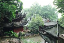 Arquitectura tradicional china en Shaoxing, Zhejiang, China - foto de stock