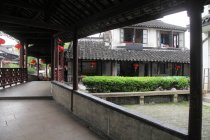 Традиционная китайская архитектура в Куньшане, Цзянсу, Китай — стоковое фото