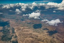 Vista aérea de hermosas montañas, China Hexi Corredor - foto de stock