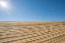Красивая пустыня Гоби в солнечный день, Внутренняя Монголия, Китай — Stock Photo