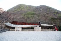 Monumento cuchillo afilado en Tangshan, Hebei, China - foto de stock