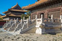 Ancient Chinese Architecture at Eastern Qing tombs, Zunhua, Hebei, China — Stock Photo