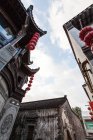 Traditional chinese architecture at Nanjing, Jiangsu, China — Stock Photo