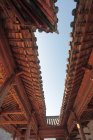 Edificio del vertedero Wumen del condado de Chenggu, provincia de Shaanxi, China - foto de stock