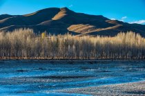 Banghe river scenery of Daocheng County, Sichuan Province, China — Stock Photo