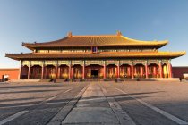 Incrível tradicional asiático arquitetura de Imperial Palace, China — Fotografia de Stock